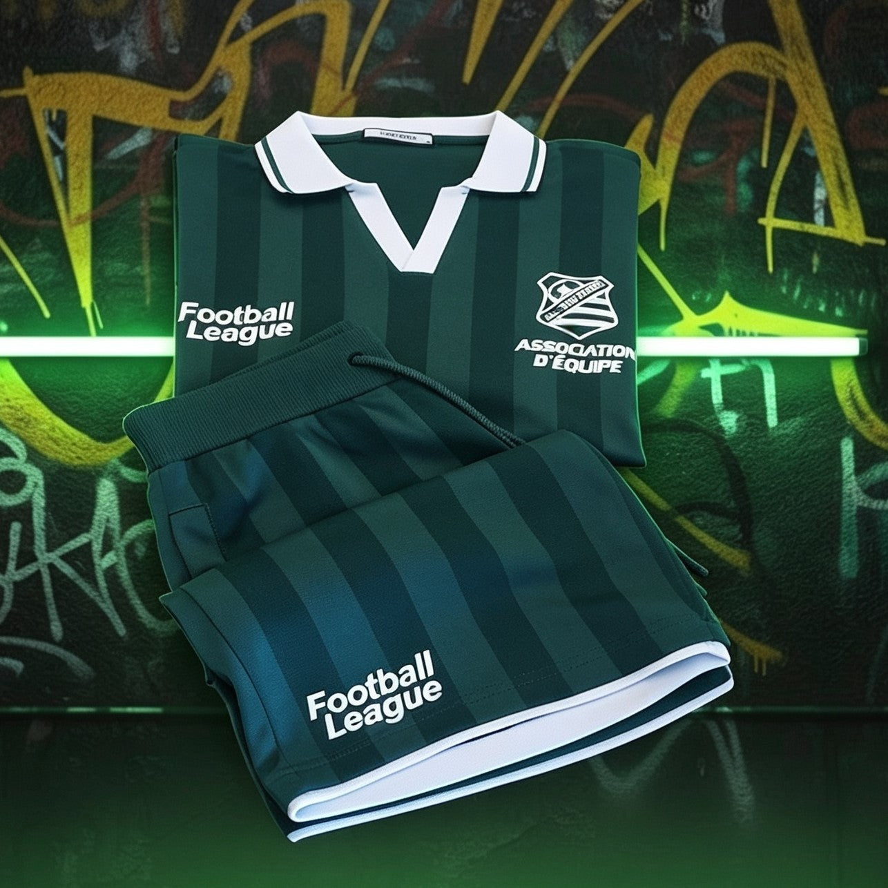 Completino FOOTBALL LEAGUE verde