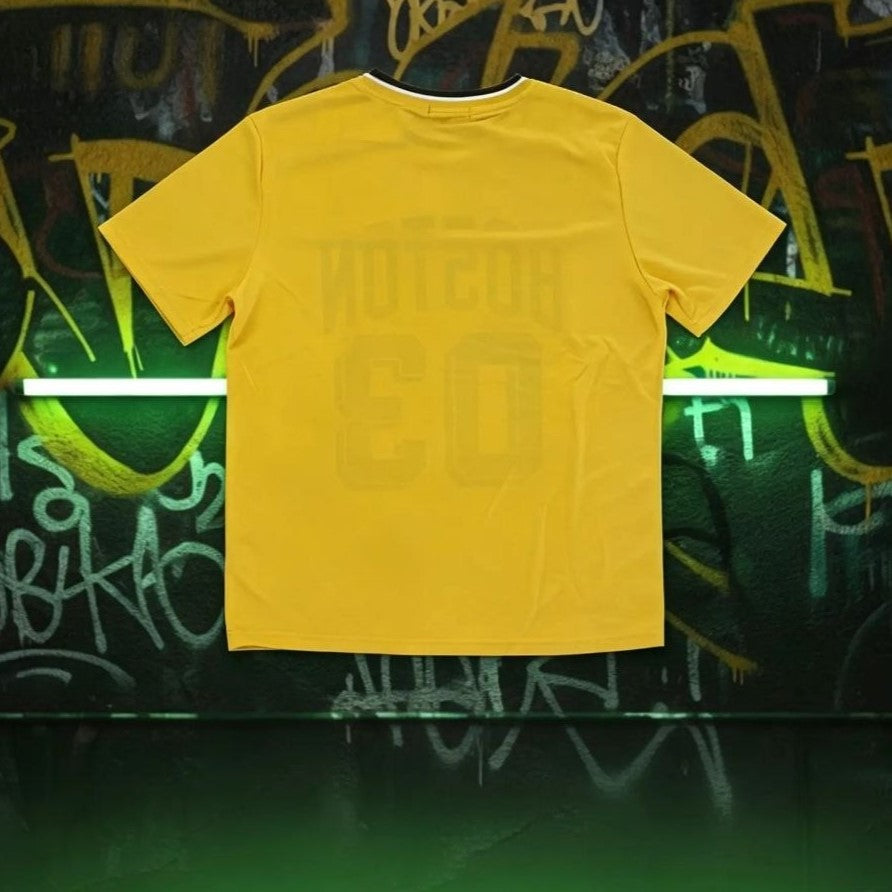T-Shirt BOSTON giallo-nero