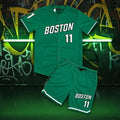 Completino BOSTON verde-bianco