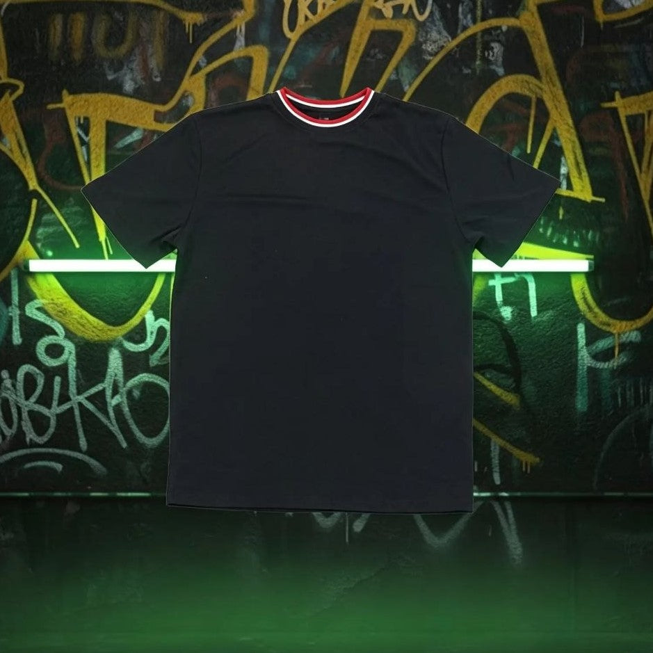 T-Shirt BOSTON nero-bianco